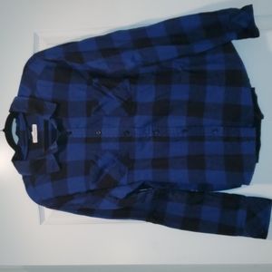 Blue and Black Flannel